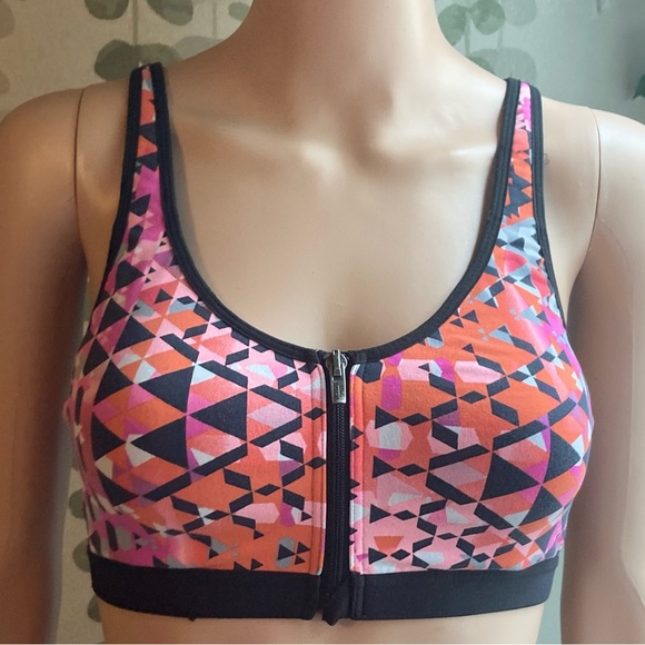 Sz 34B Victoria’s Secret VSX Geometric Knockout Sports Bra - Picture 1 of 7